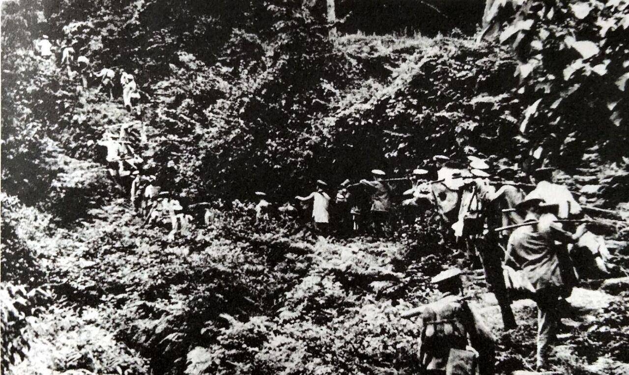 1934年红军长征后,陈毅留下被困山洞20天,多亏一村姑相救才脱险