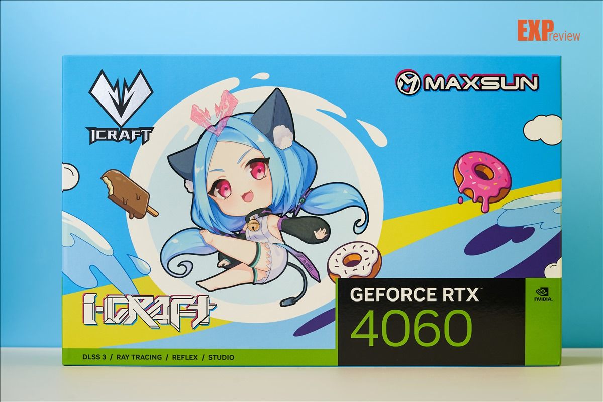 铭瑄rtx 4060 icraft oc8g瑷珈x2 评测:外表可爱,内在高刷游戏
