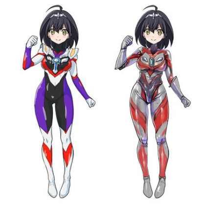 奥特曼大型娘化现场,《darkness heels》作者纲岛志朗好会玩