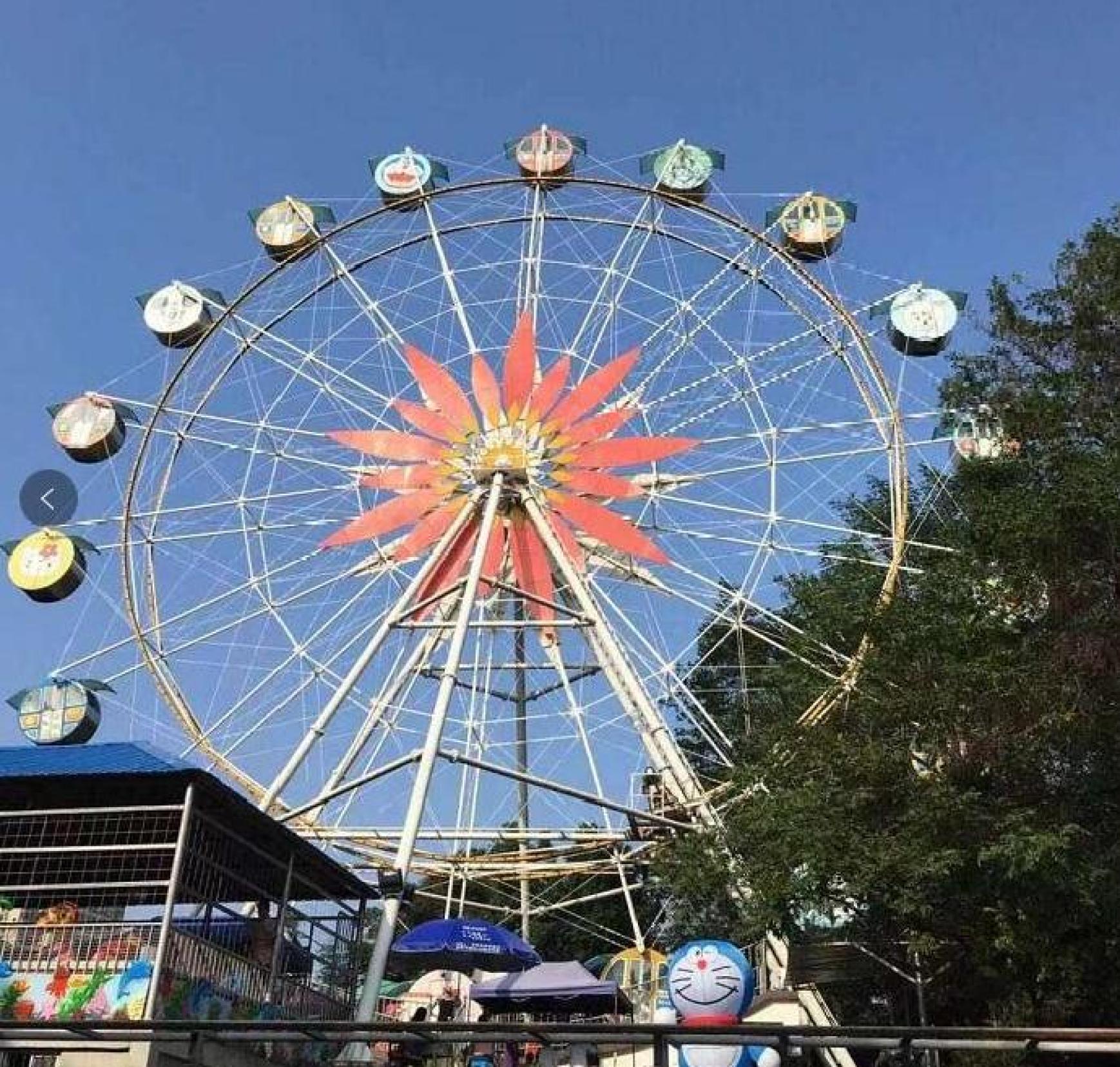 菱湖公园摩天轮拆除重建!勾起了安庆网友一波"回忆杀"