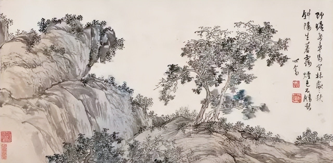 末代皇孙溥心畲(山水画)|诗书画三绝,文人画最后一位大师