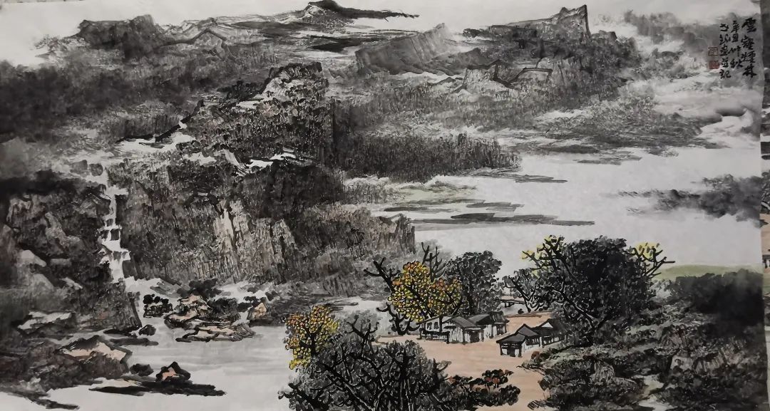 「一个温暖澄明的世界」李世银"山水"赏析