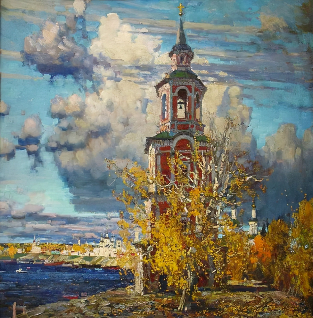 俄罗斯画家mikhail g. abakumov|风景油画赏析