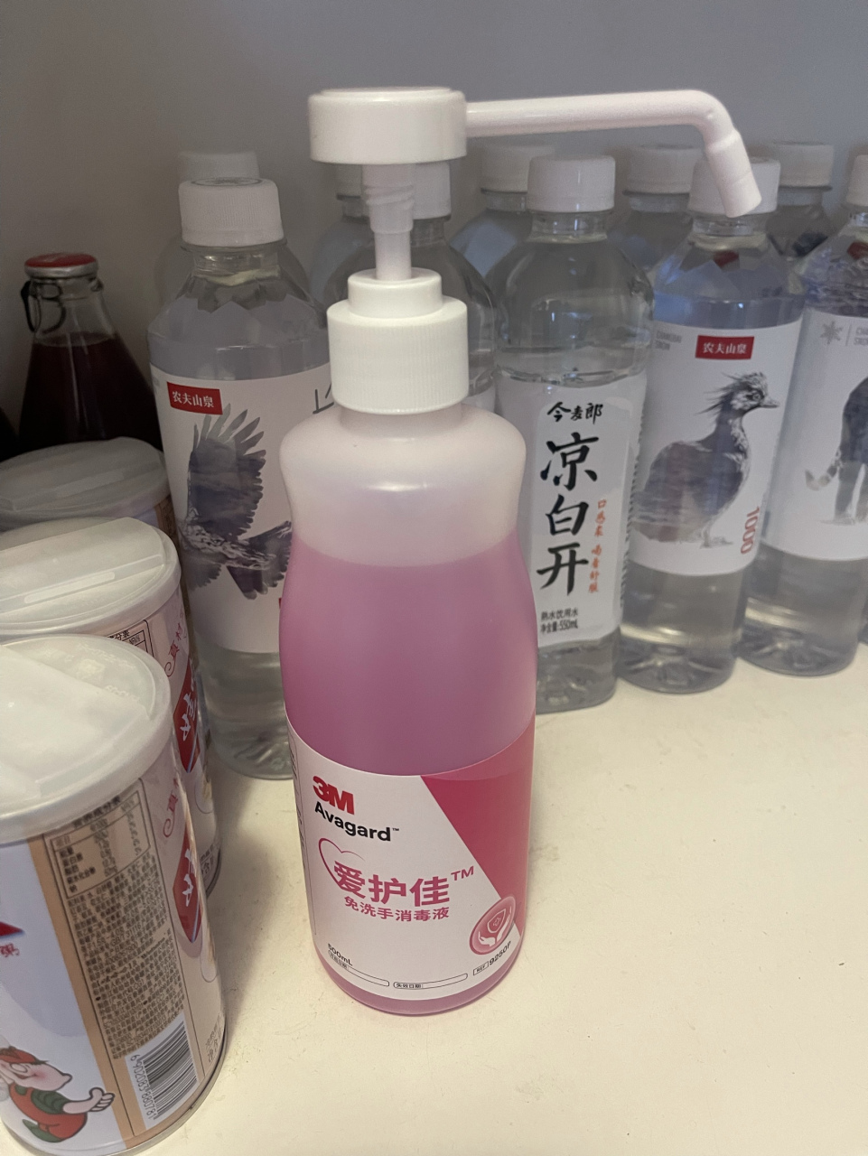 3m爱护佳免洗洗手液,医院同款,快速杀菌,温和不伤手,长效抑菌,随时