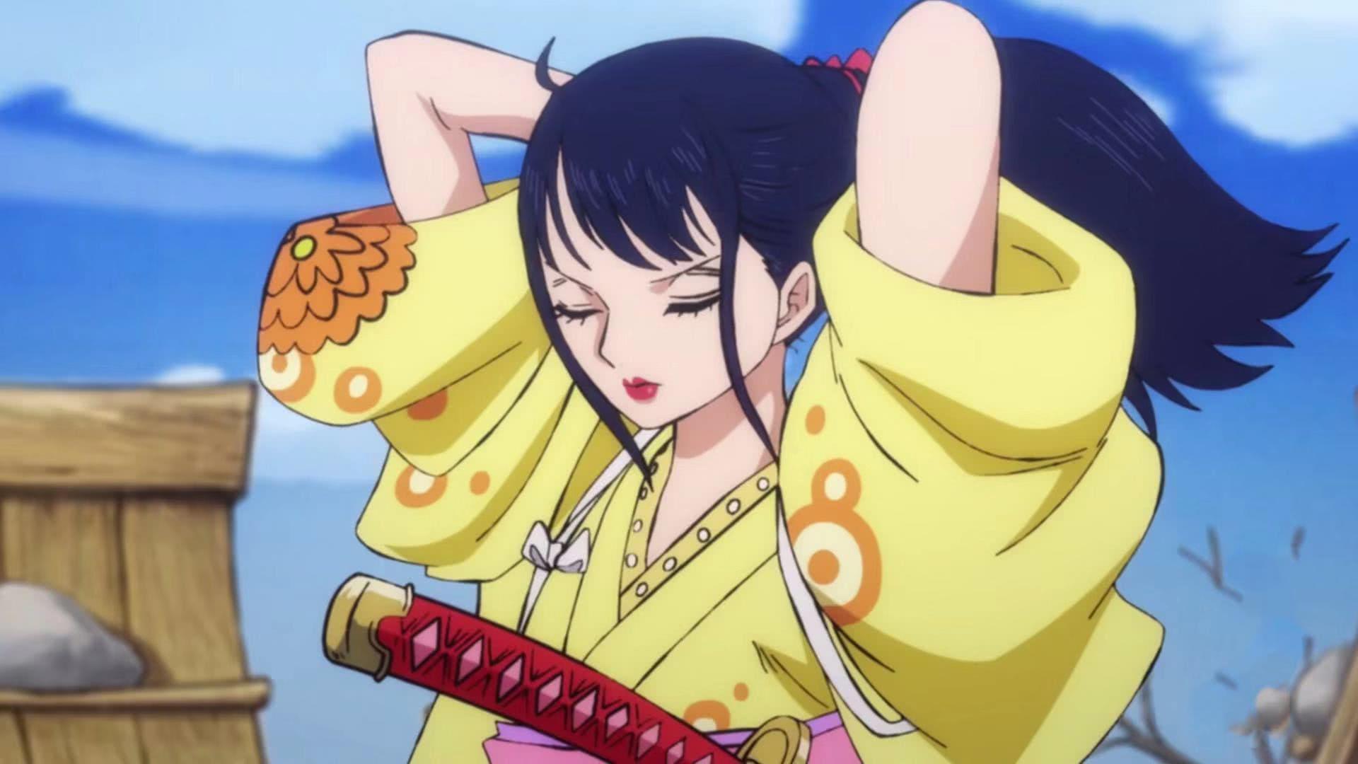 海贼王中的女忍者是这么漂亮的吗