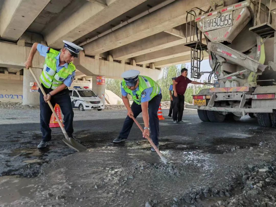 「夏季整治行动」皮山县公安交警深入开展夏季交通安全整治行动,营造