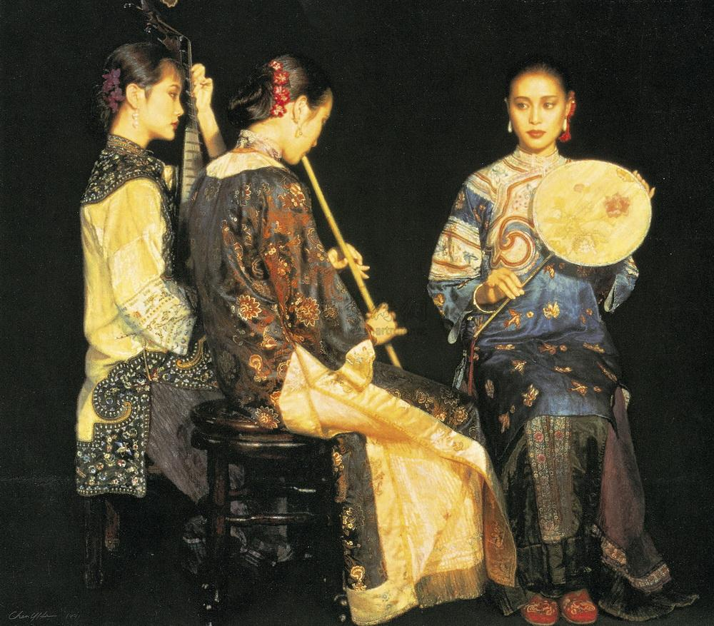 邵逸夫旧藏陈逸飞《夜宴》现香港苏富比春拍,能否再续传奇?