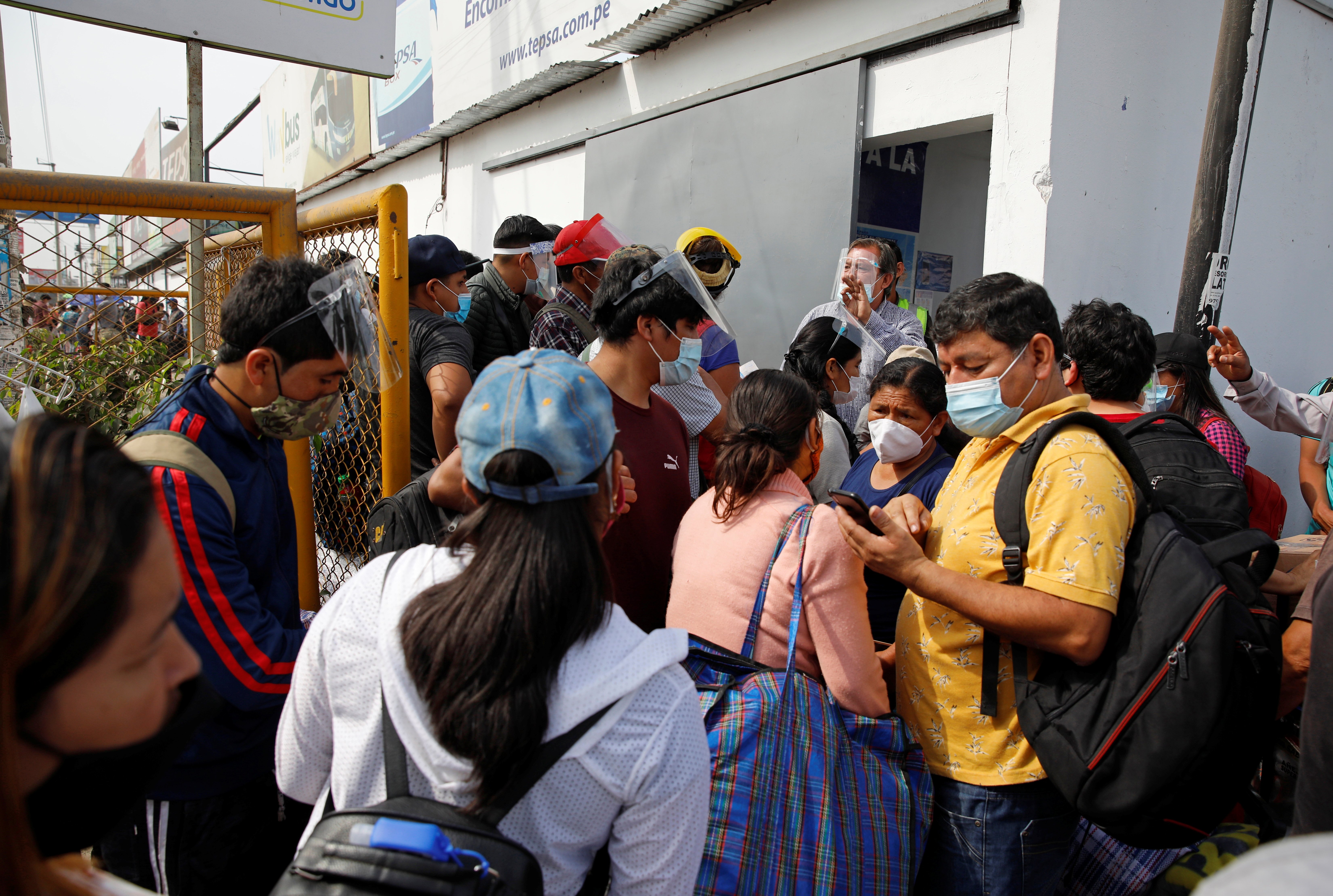 疫情下的秘鲁利马