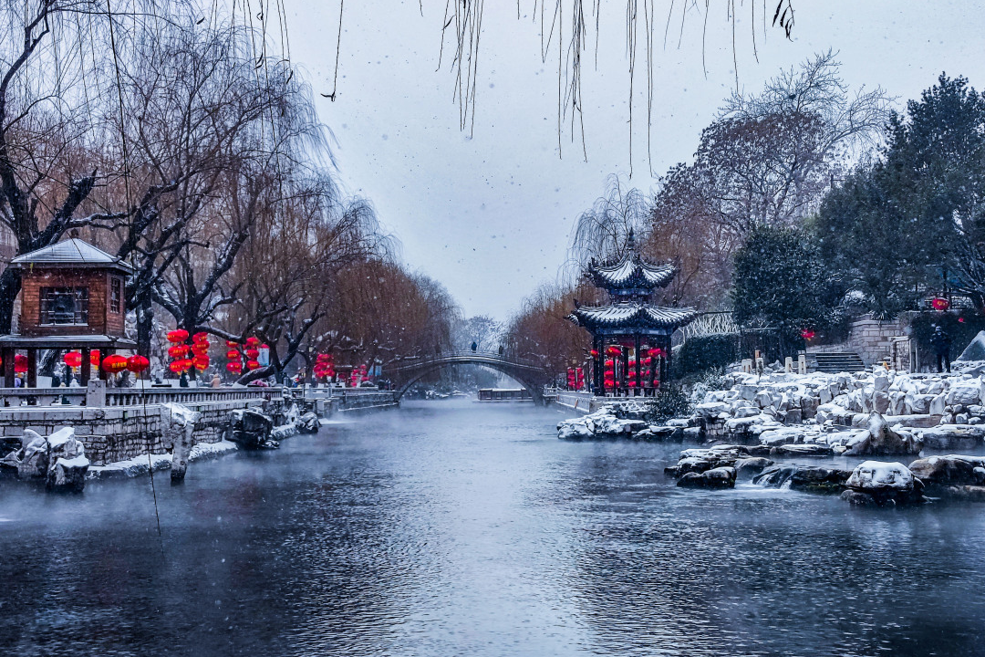 济南雪景美到刷屏,一起来看看,济南的冬天到底有多美?