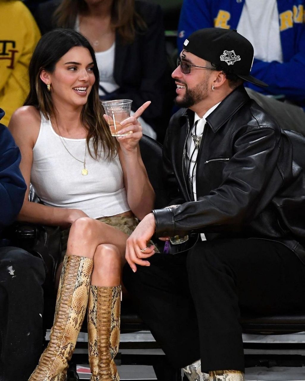 肯豆詹娜的在审美这一块是没有过缺失的 一向以nba收割机著称的卡戴珊