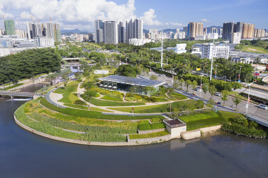 深圳蚝乡湖公园丨正和生态塑造弹性再生的河口水岸