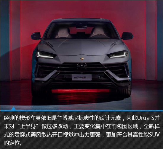 全面进阶更个性 兰博基尼urus s新车图解