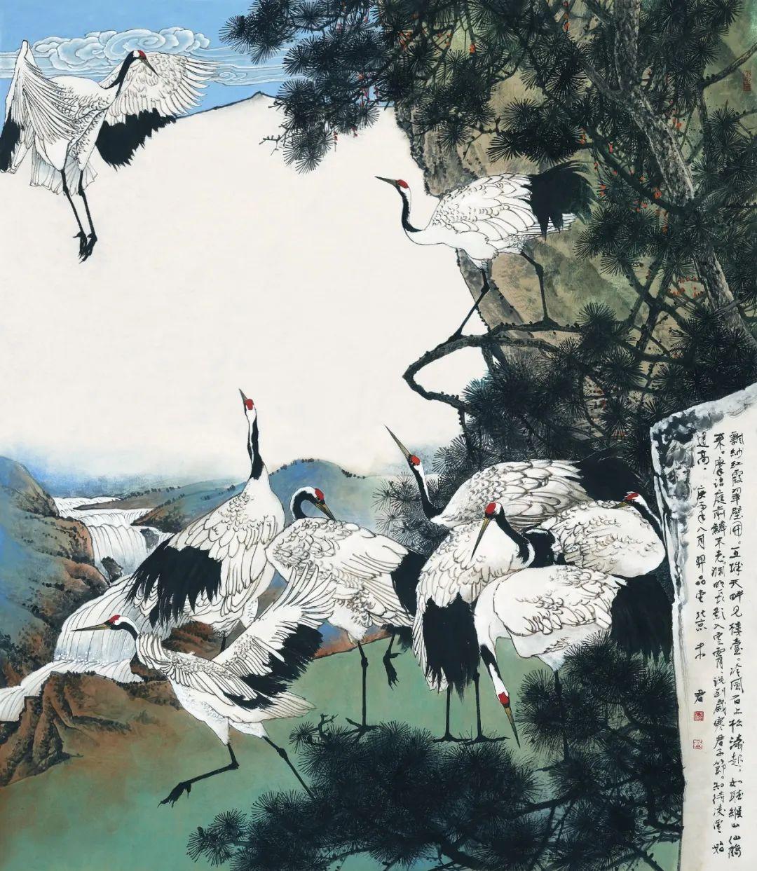 未君花鸟山水画作品选(80幅高清)