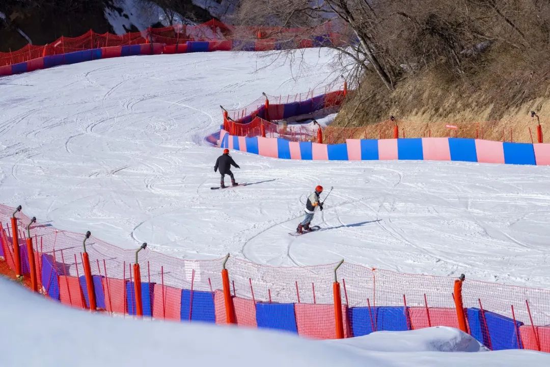 龙头山滑雪ing"躁"起来"趣"滑雪,要快乐