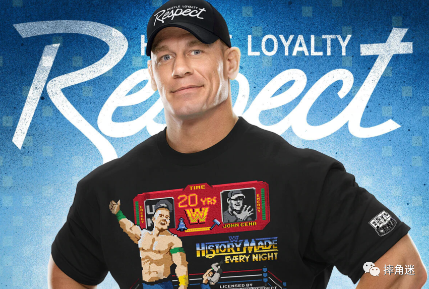 wwe发布约翰塞纳新款周边,拳王泰森将出席瑞克·福莱尔复出战!