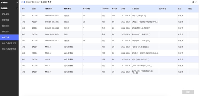 夹具、治具、模具零件加工、自动化零件ERP企业管理系统、MES智能制造管理系统解决方案