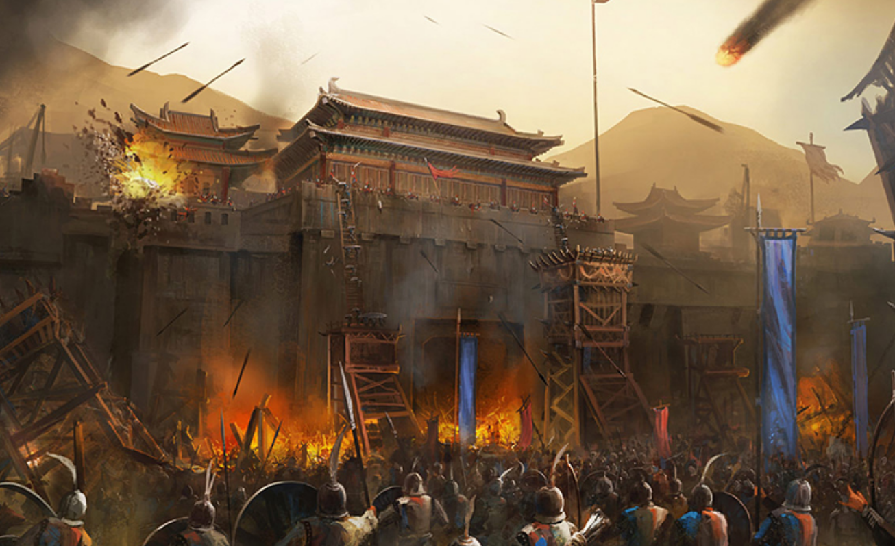 唐朝攻城战相关画作