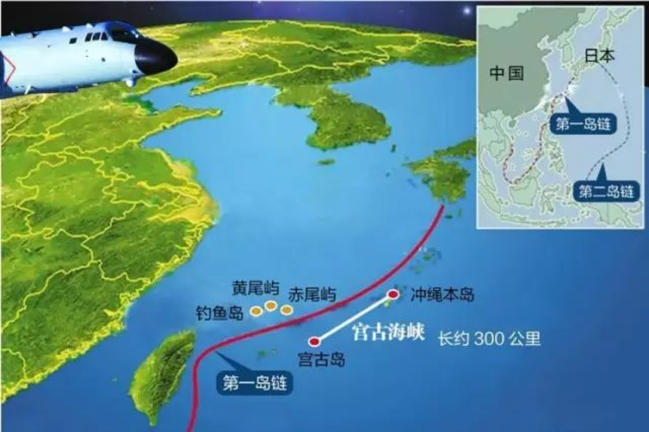 宫古海峡有多重要?第一岛链战略要地