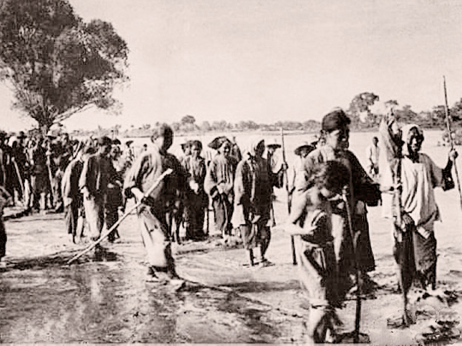 1938年花园口惨案,89万人溺水身亡,直接导致1942年河南大灾荒