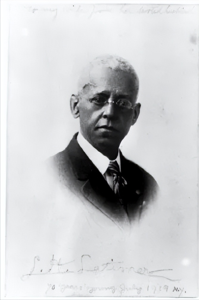 lewis howard latimer - 發明家的照片儘管存在種族主義和歧視,並且受