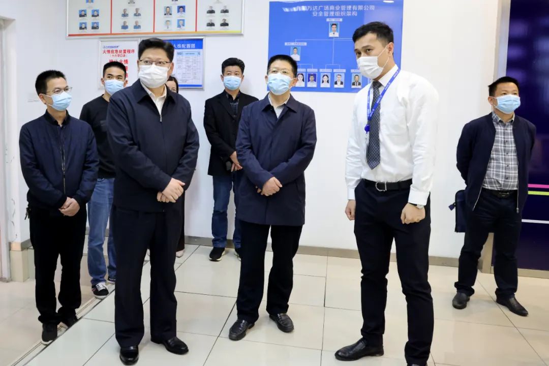 市领导严盛平来濂溪区督导调研安全生产和防汛备汛等工作