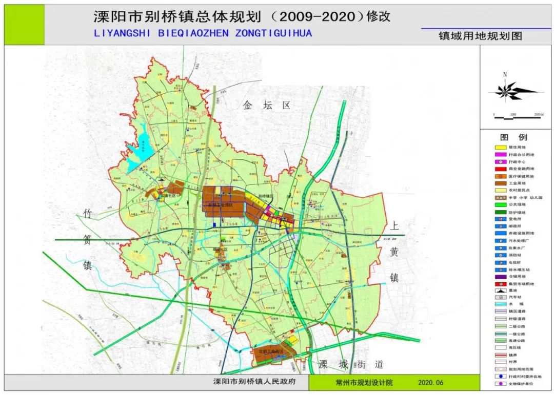 溧阳市别桥镇规划图图片