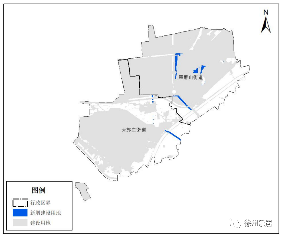2-3 大郭庄中央活力区调整示意图 重点建设项目