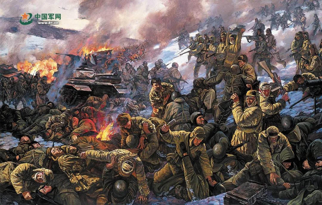 7米 这座原本普通的山峰 因为那场悲壮的 "松骨峰阻击战" 在人民军队