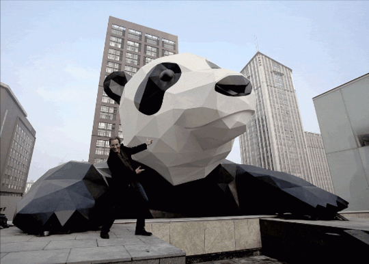 ifs我在熊猫屁股下面等你