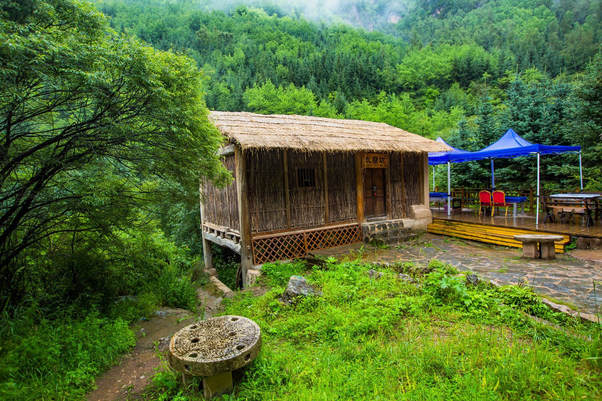 甘肃定西遮阳山,避暑纳凉好去处,山中藏有张三丰修道成仙的故事