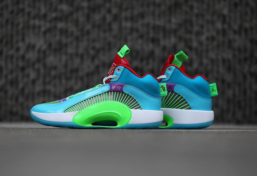 塔图姆air jordan 35 pe实物释出!离登场不远了