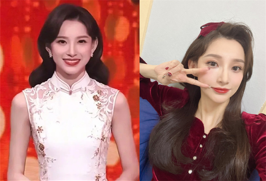 马凡舒首登春晚就出圈,礼服都好美但都不贵!主持台风却有争议?