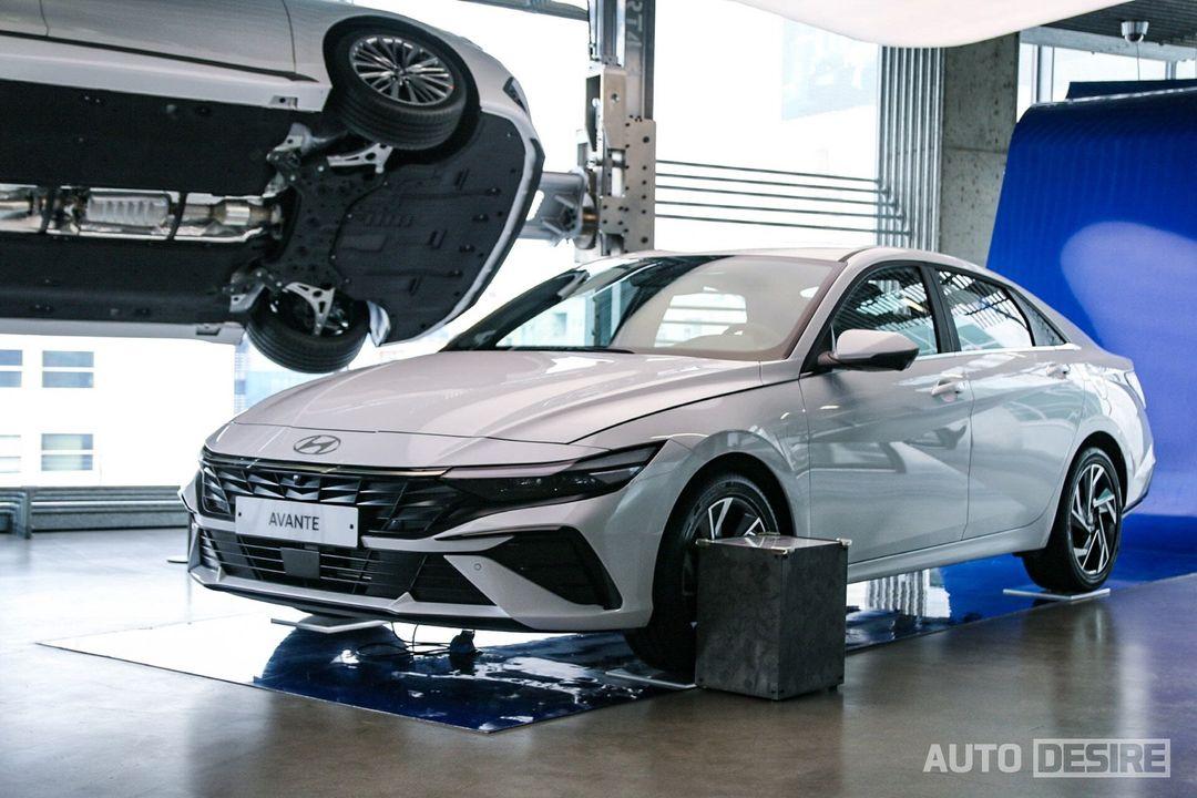新款现代avante海外发布 前脸有变化 面临新能源市场冲击