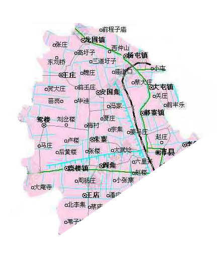 沛县地理位置图片