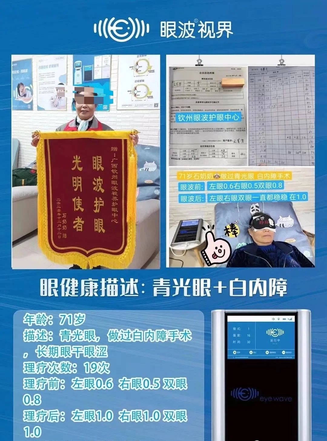 眼波视界护眼仪宣称治疗眼病 9级代理涉传账号被冻结(图5)
