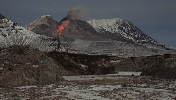 舍维留奇火山图片