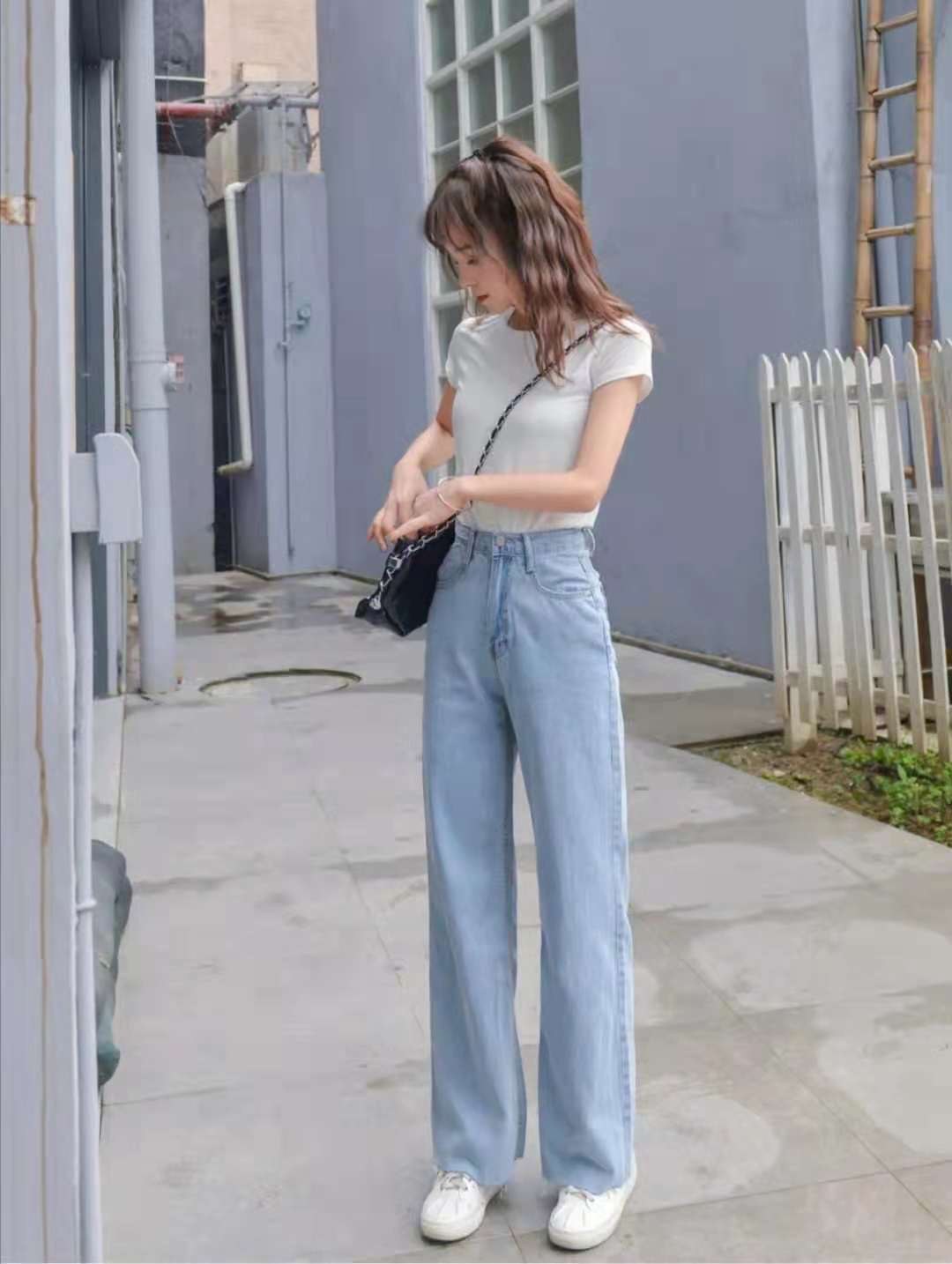 阔腿裤你穿对了吗?要"配对上衣,搭对鞋子",才时髦又显高