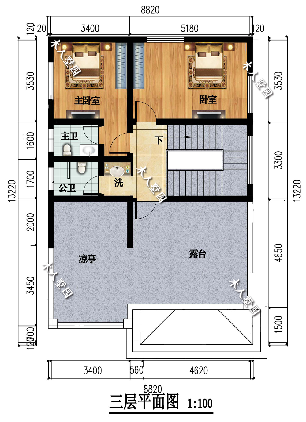 9x12米房屋设计图图片