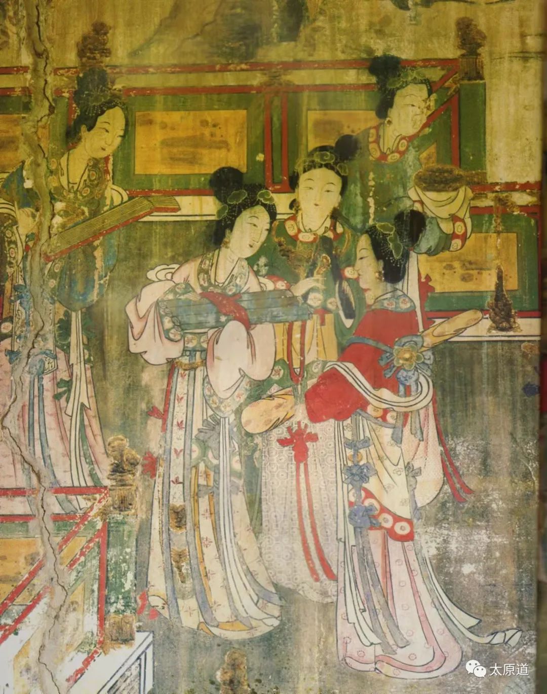 「壁上丹青」汾阳圣母庙壁画