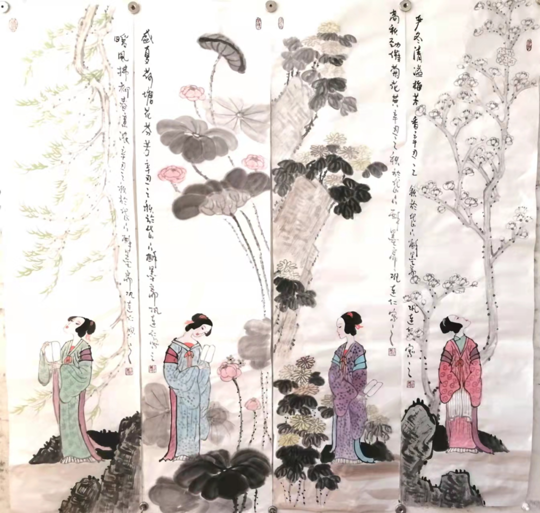 笔墨构造意境之美,巩连仁老师线上教你国画技法!