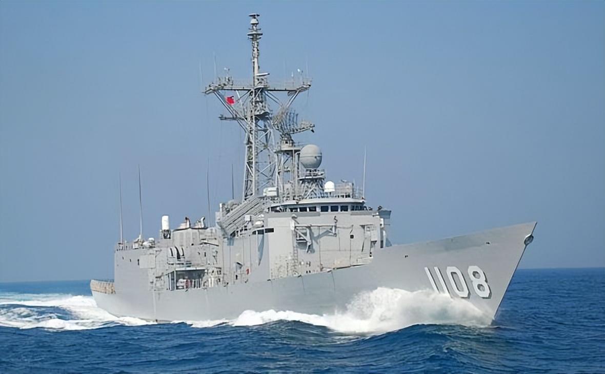 台湾省海军现役主力舰艇,都是精品,主打一个怀旧