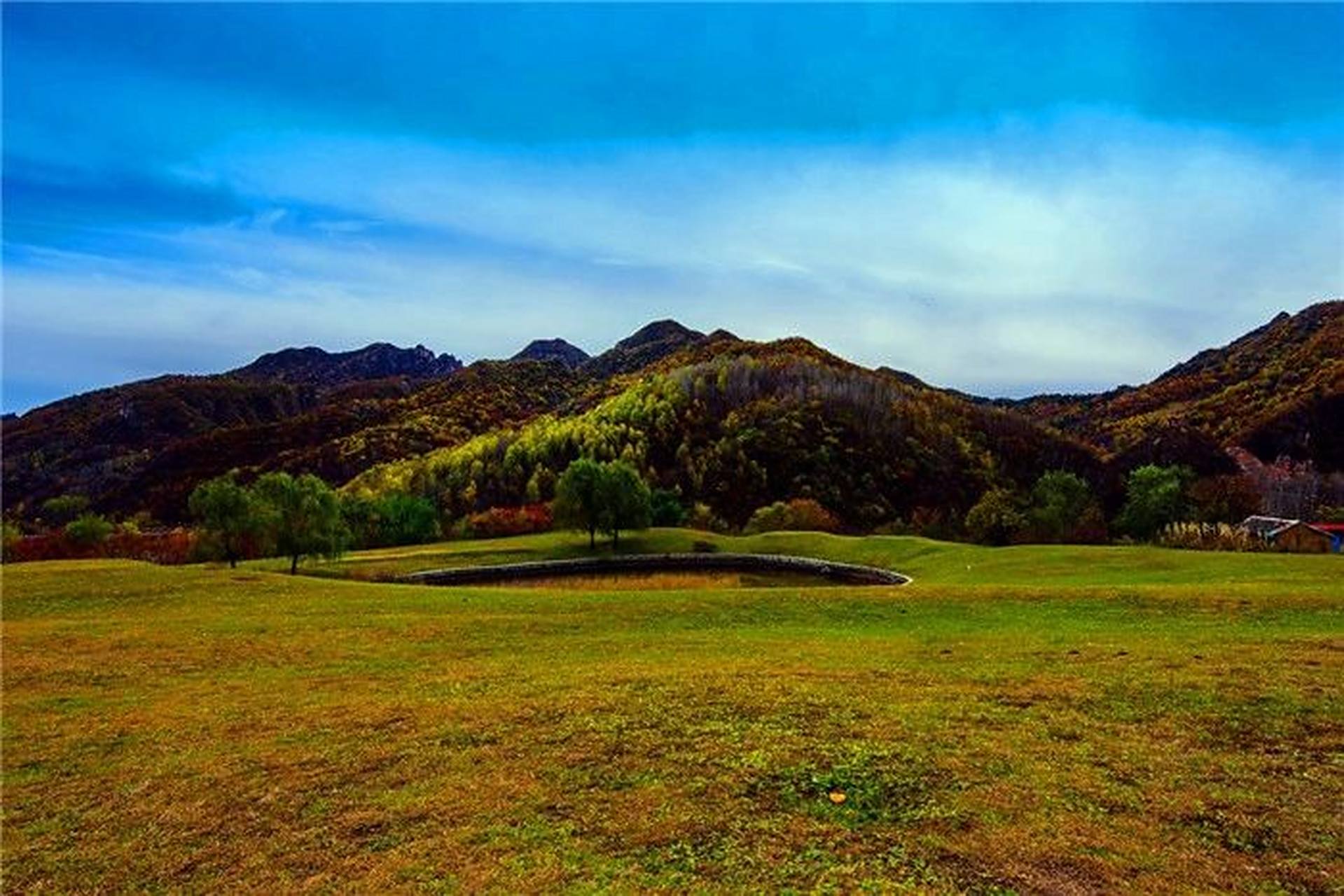 北京赏秋推荐|延庆玉渡山一日游7215高山草坪 【延庆玉渡山】京郊