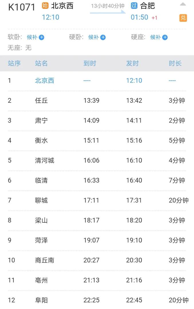 紧急!安徽一确诊病例曾乘坐5月10日k1071次列车,途经菏泽!