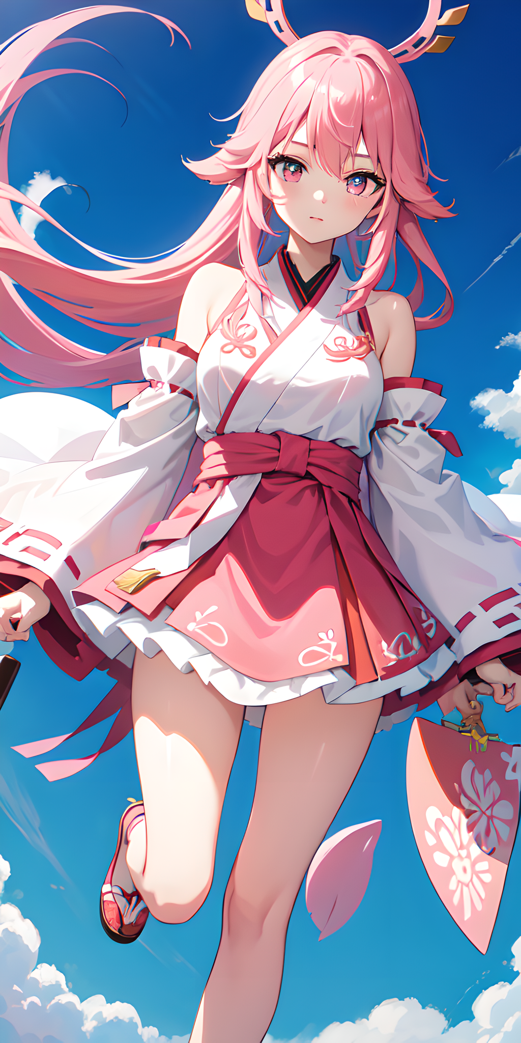 ai绘画:神秘的动漫世界里的少女,超清画质