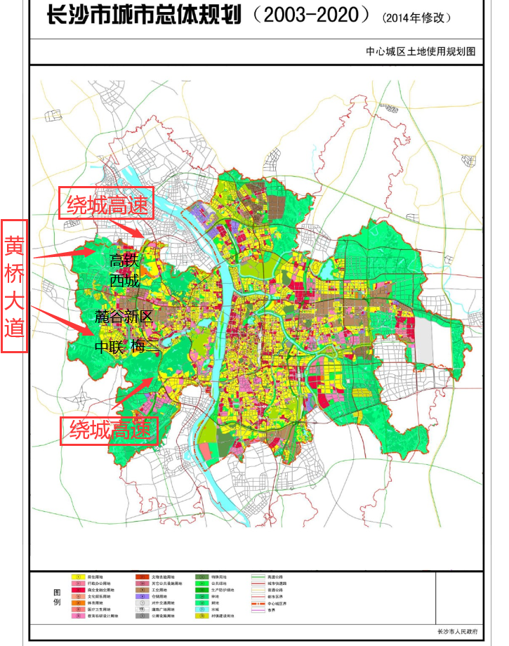 黄桥大道以西规划图图片