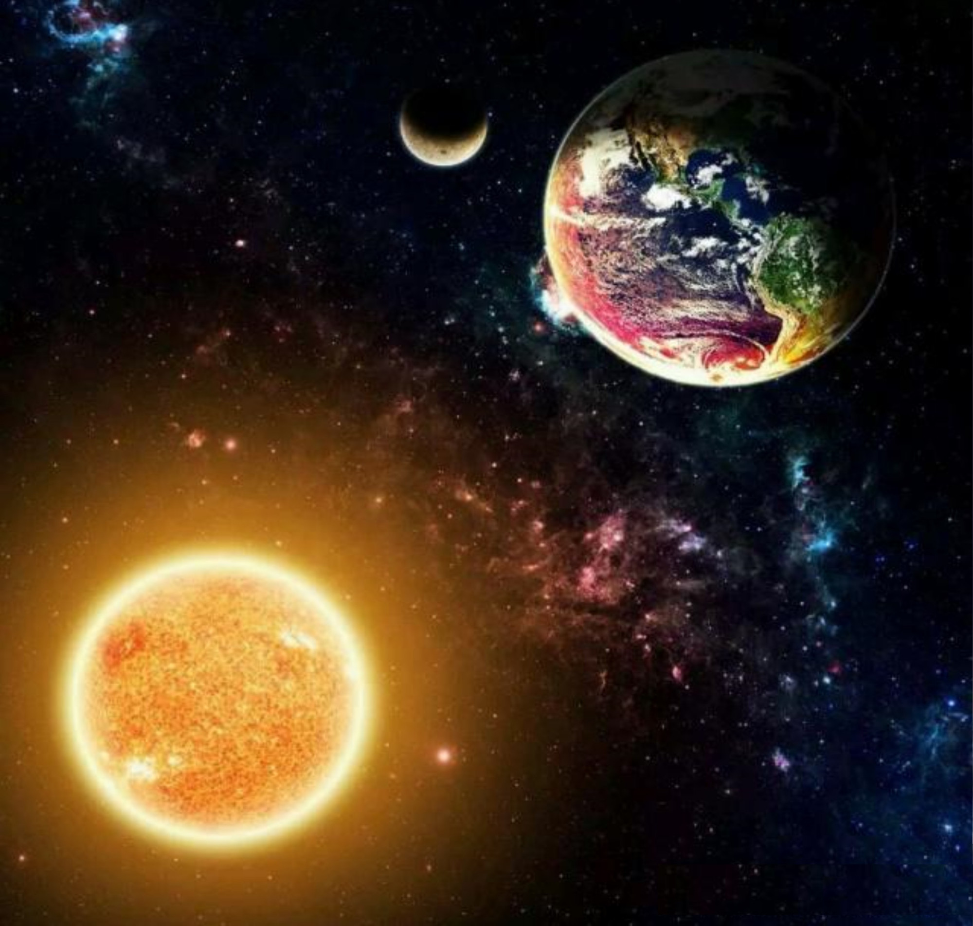 宇宙空间里的宇航员怎么看得到宇宙有昼夜之分?