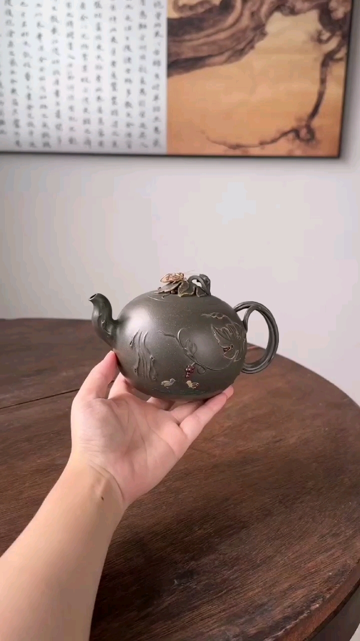 茗露 松鼠葡萄·全手工