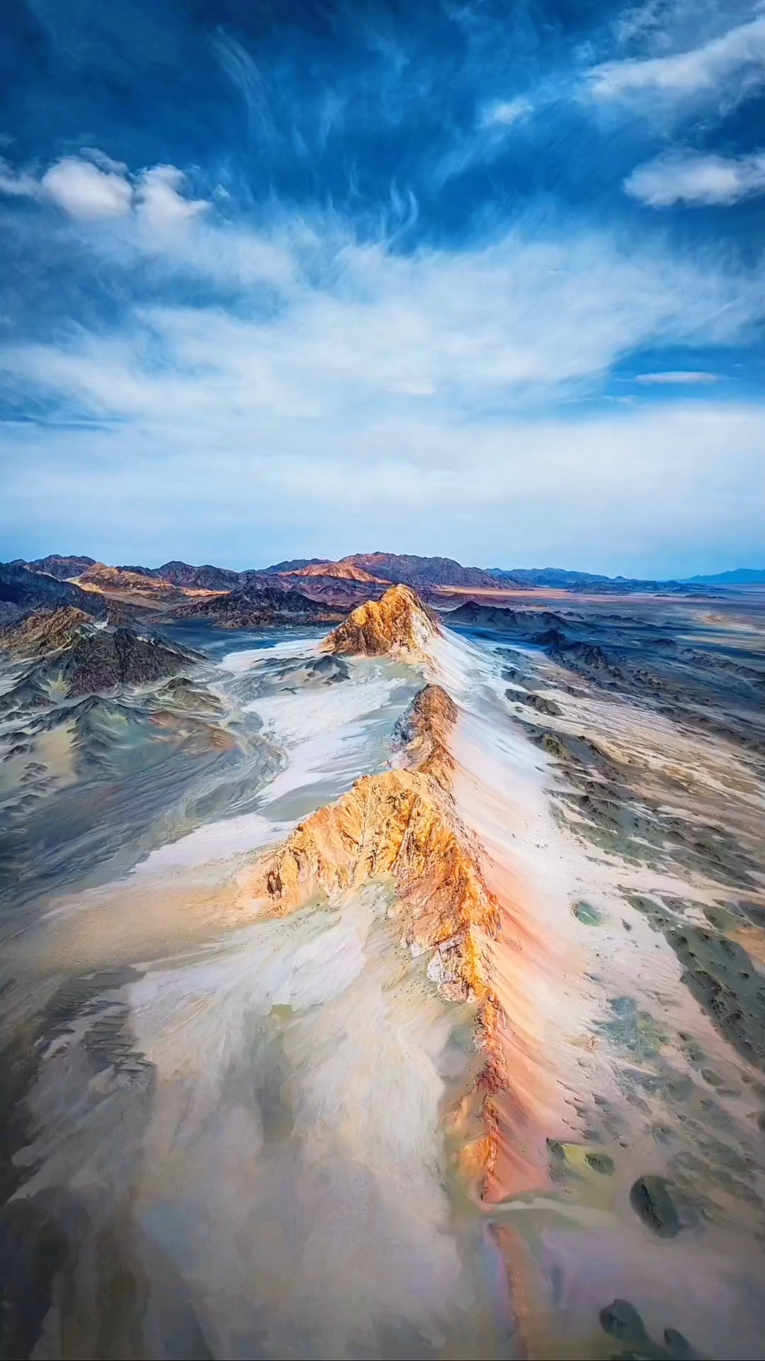 青海黑独山胭脂山风景