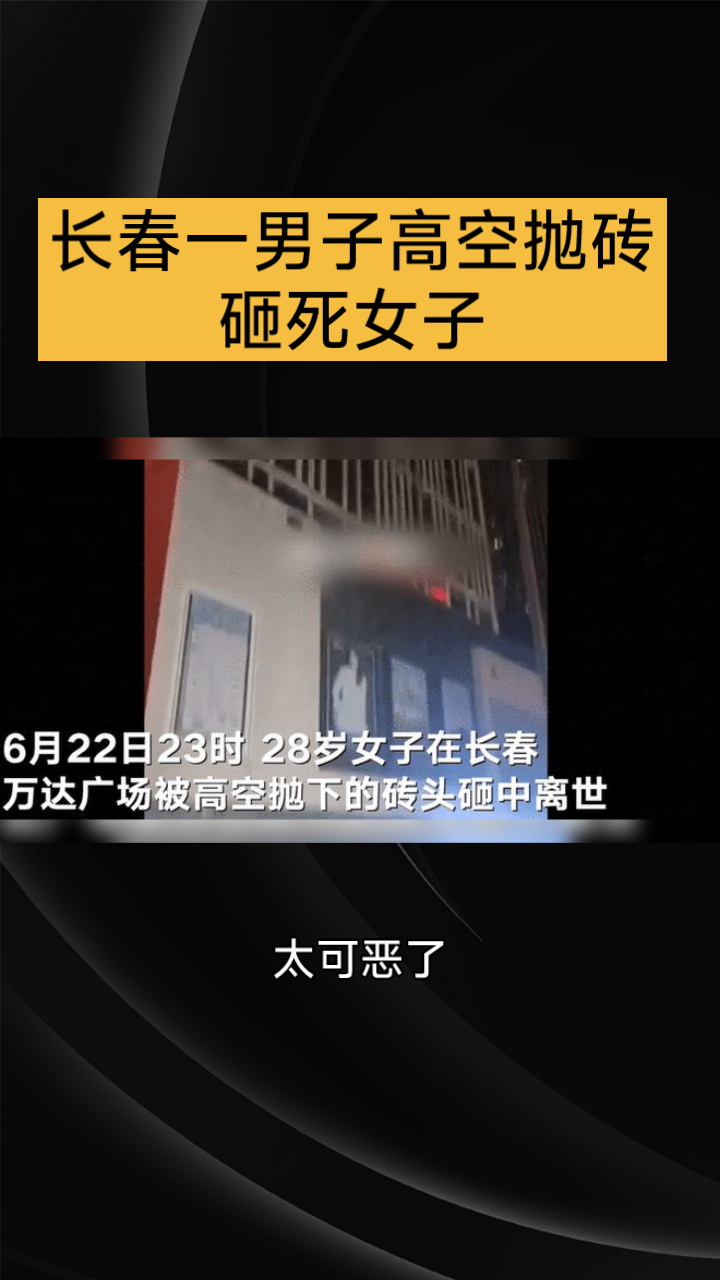 红衣女子砸死白衣女子图片