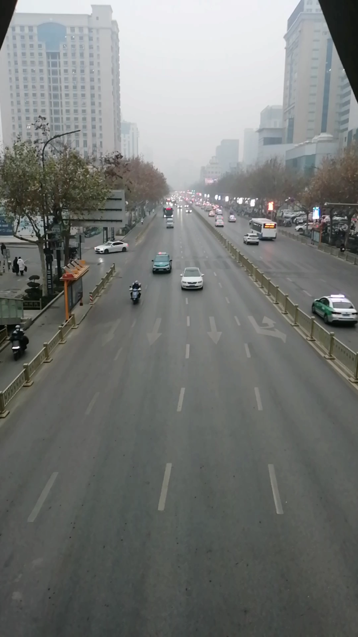 咸阳的雾霾又来了